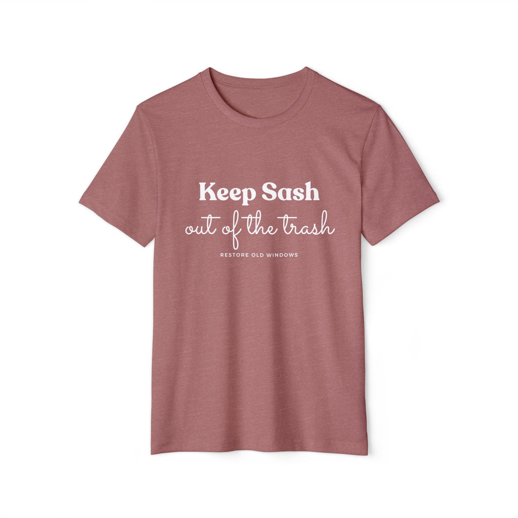 Keep Sash Out of the Trash T-shirt (Organic)