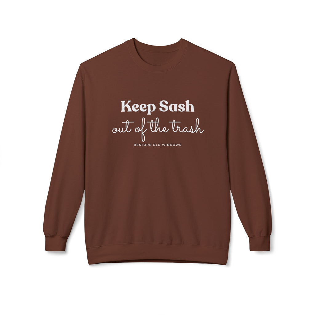 Keep Sash Out of the Trash Crewneck Sweatshirt