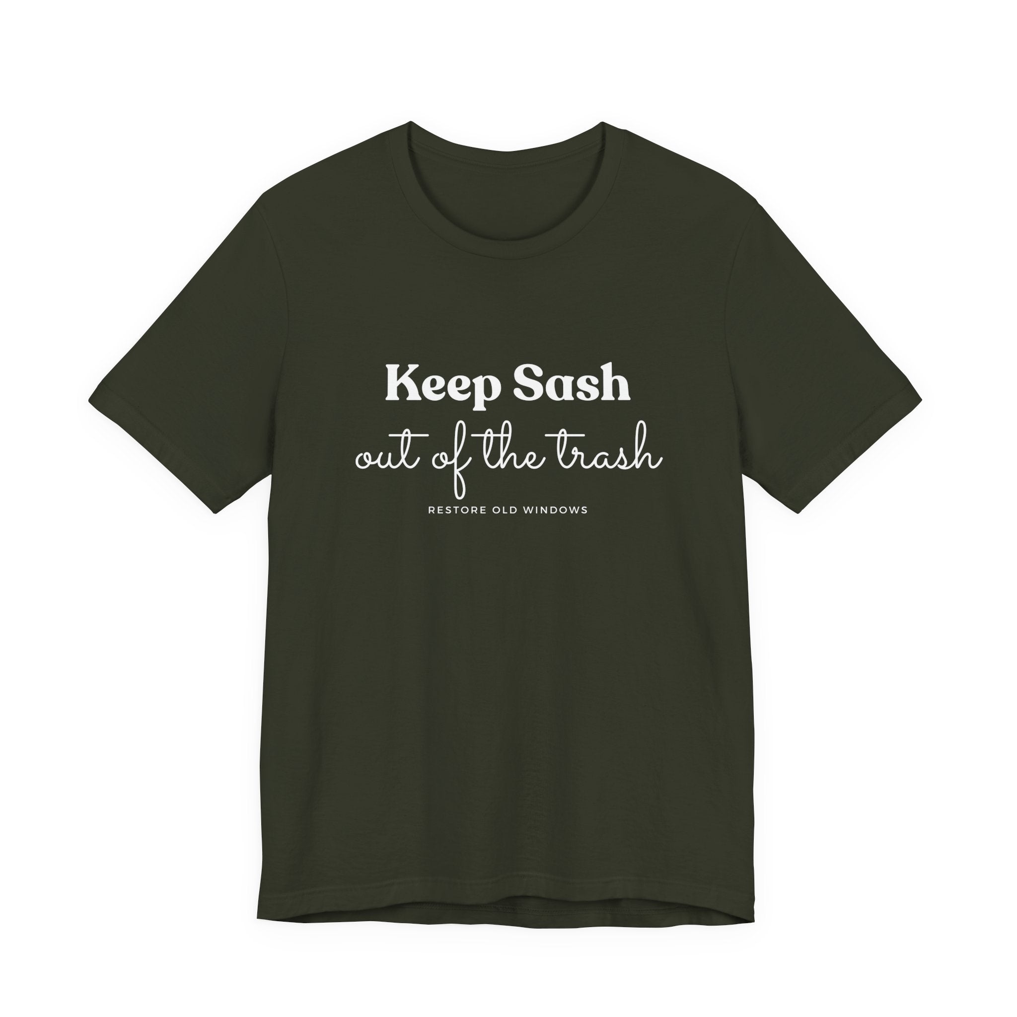 Keep Sash Out of the Trash Short Sleeve Tee