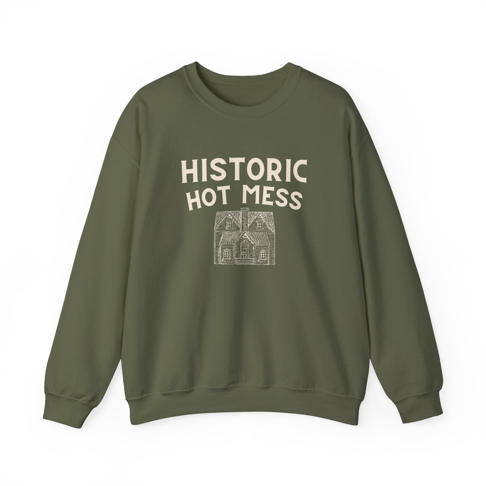 Historic Hot Mess Crewneck Sweatshirt