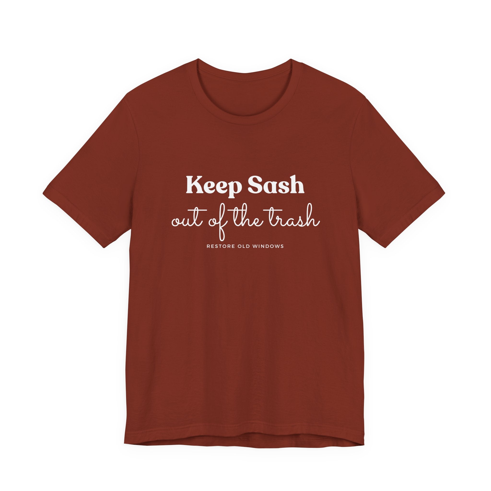 Keep Sash Out of the Trash Short Sleeve Tee