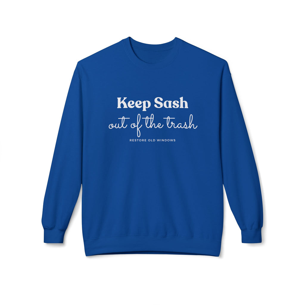 Keep Sash Out of the Trash Crewneck Sweatshirt