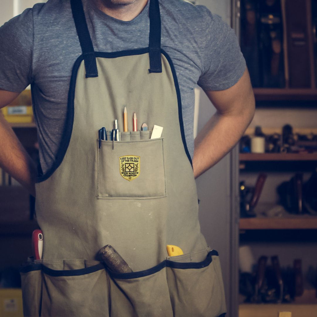 Keep Sash Out of the Trash | Wood Window Champion Patch (Iron-On)