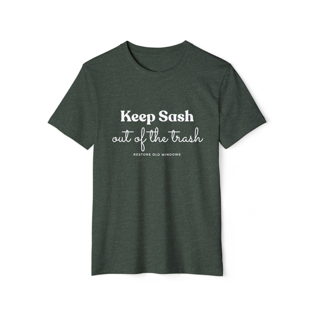 Keep Sash Out of the Trash T-shirt (Organic)