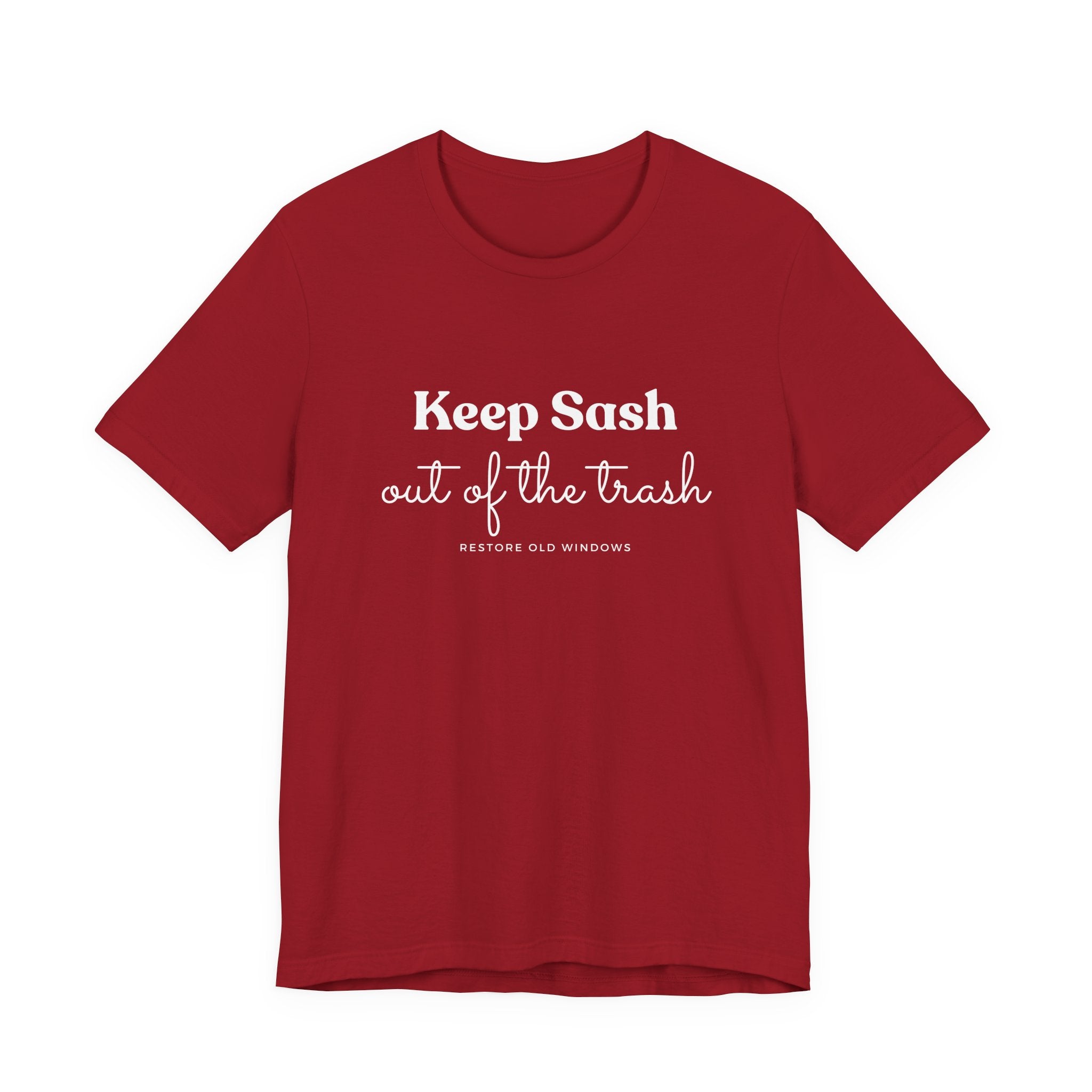 Keep Sash Out of the Trash Short Sleeve Tee