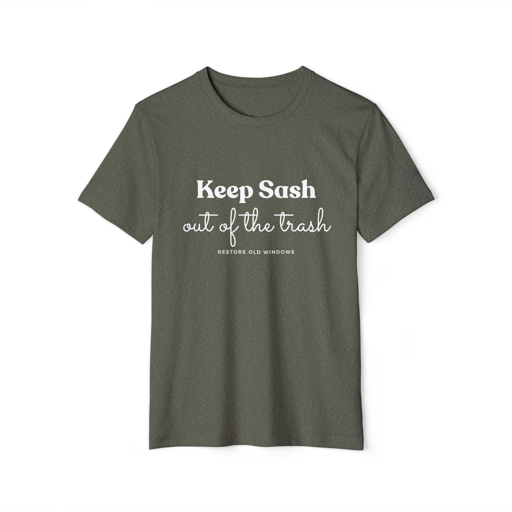 Keep Sash Out of the Trash T-shirt (Organic)