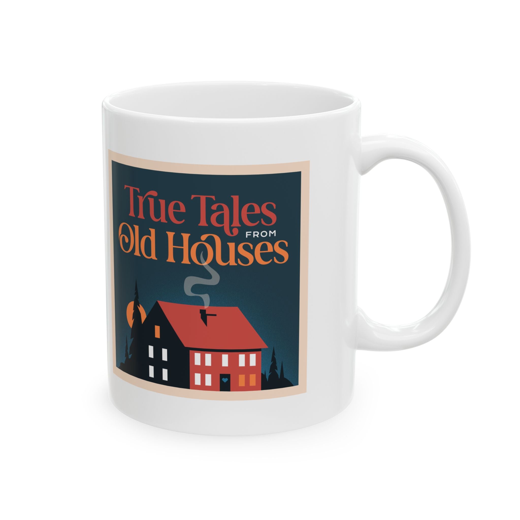 True Tales From Old Houses Podcast Logo Mug