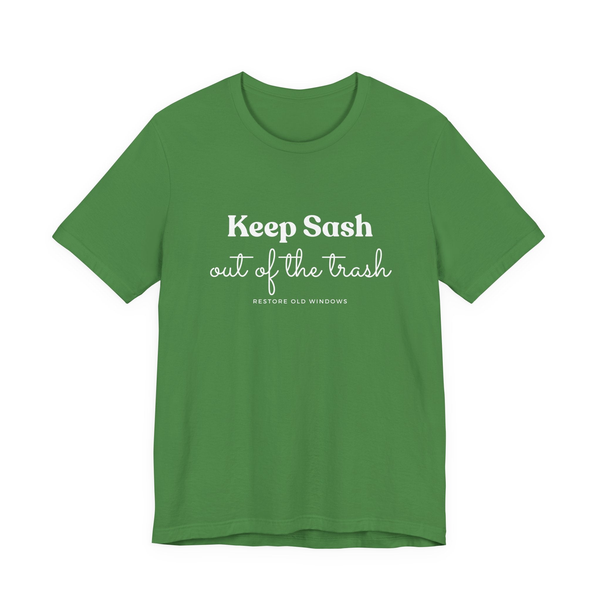 Keep Sash Out of the Trash Short Sleeve Tee