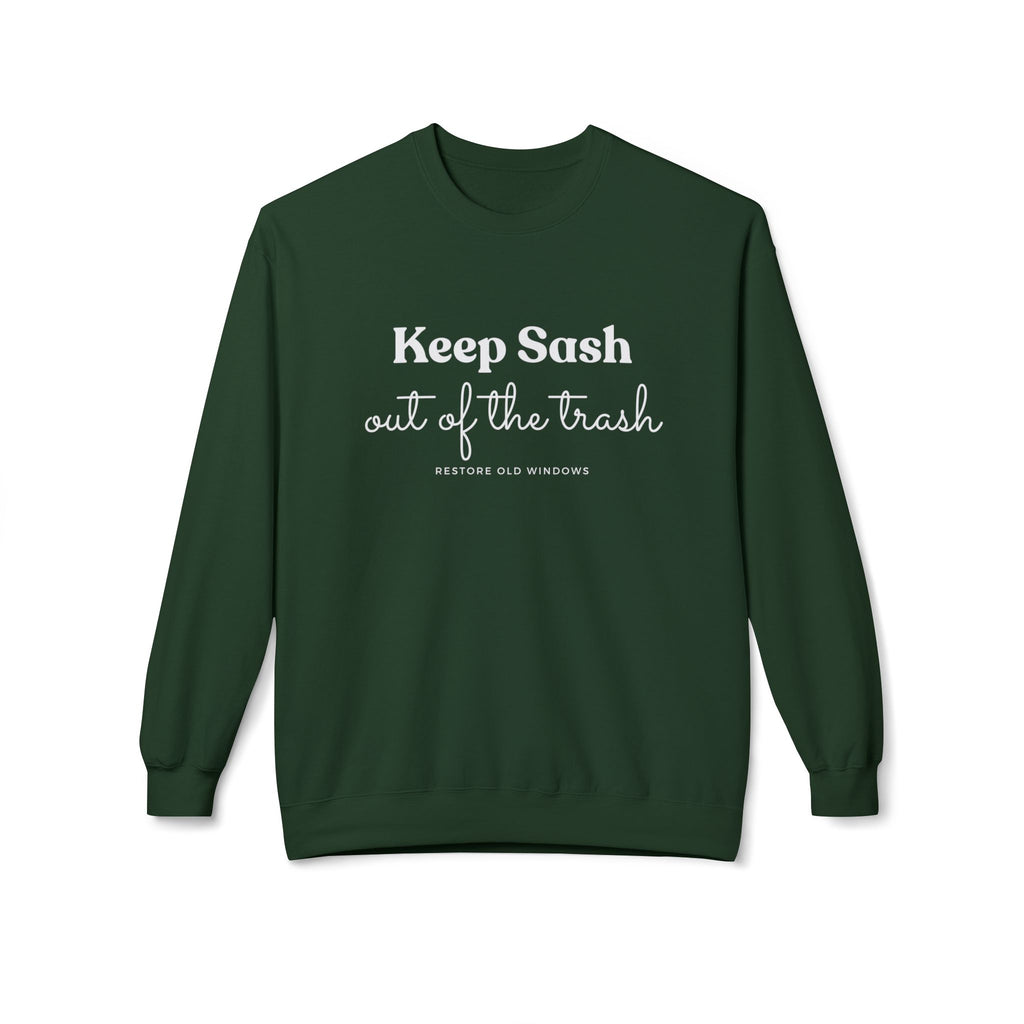 Keep Sash Out of the Trash Crewneck Sweatshirt