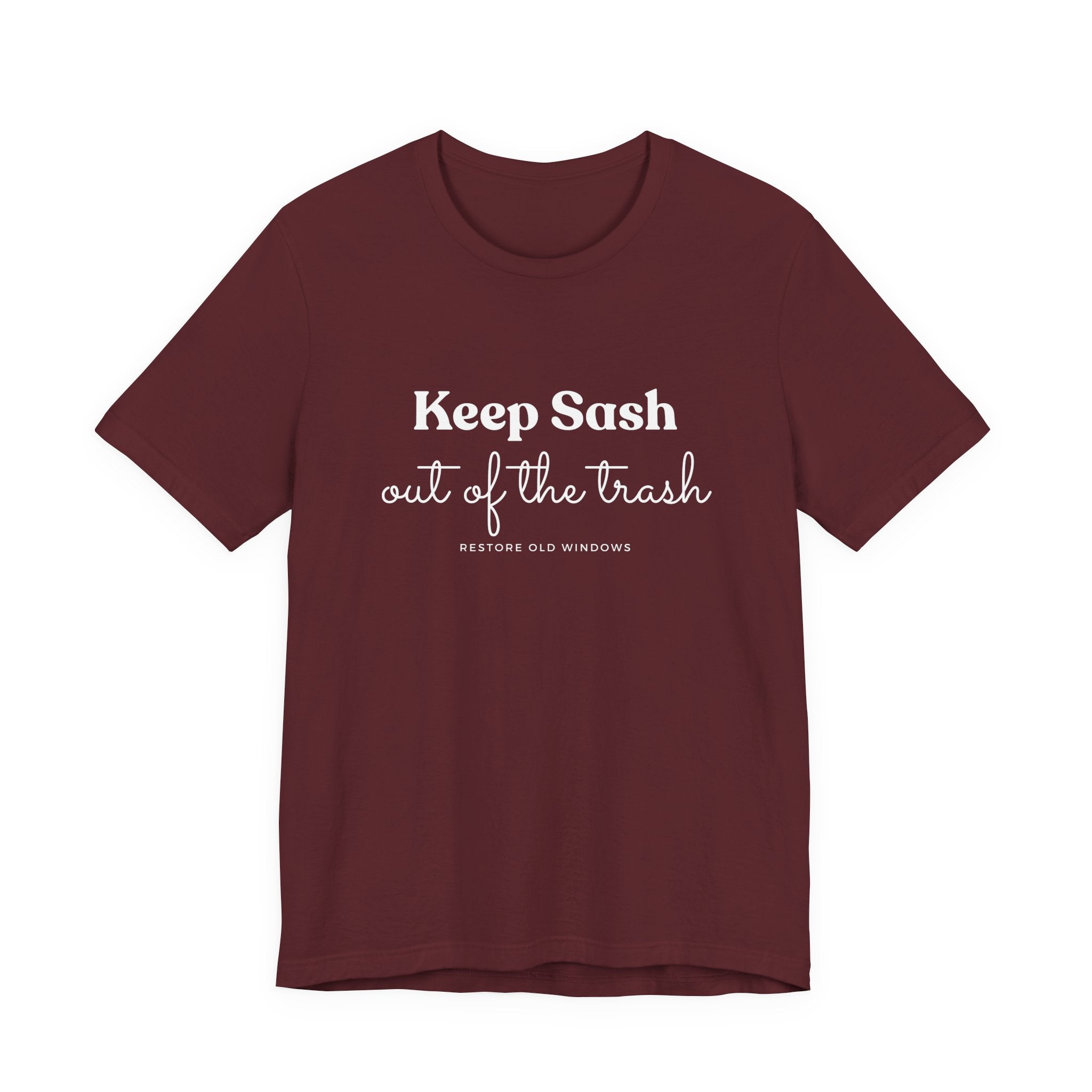 Keep Sash Out of the Trash Short Sleeve Tee