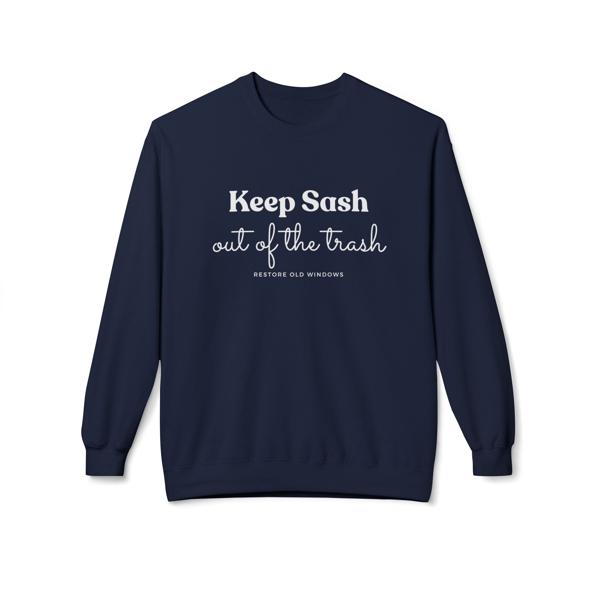 Keep Sash Out of the Trash Crewneck Sweatshirt